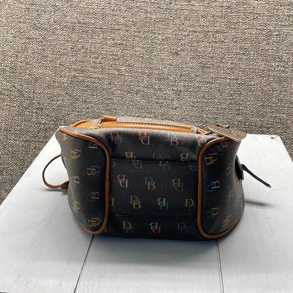 Dooney Bag Circle Moon Small Top Handle Satchel Crossbody Vintage Y2K - Picture 13 of 17